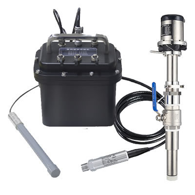 Water supply network pressure and flow monitor HD-SPF750