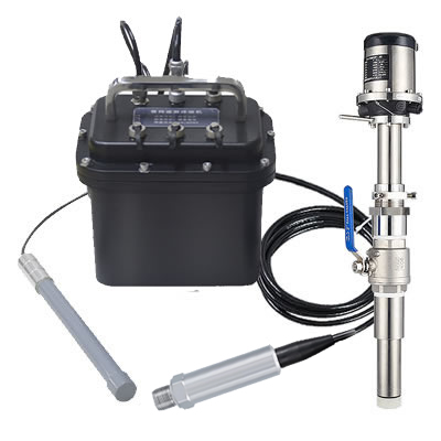 Water supply network pressure and flow monitor HD-SPF750